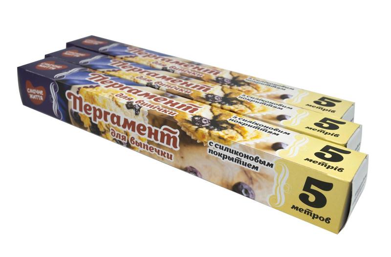 Чим просочений пергамент для випічки?