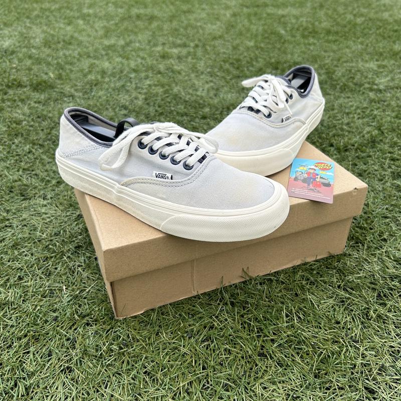 vans authentic ultracush teal low top shoes unisex