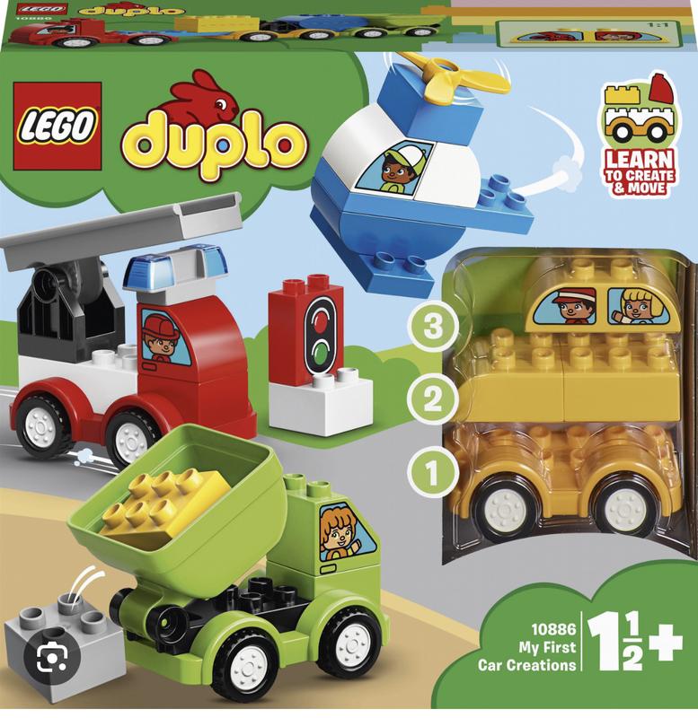 Лего дупло машинки оригінал lego duplo 10886 — ціна 450 грн у каталозі ...