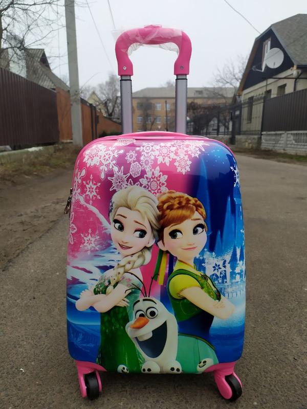 Дорожный чемодан для девочки холодное сердце — цена 650 грн в каталоге ...