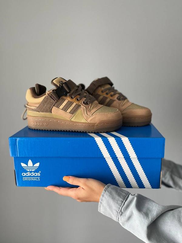 Кросівки adidas forum low bad bunny brown ️ ️ — ціна 3100 грн у