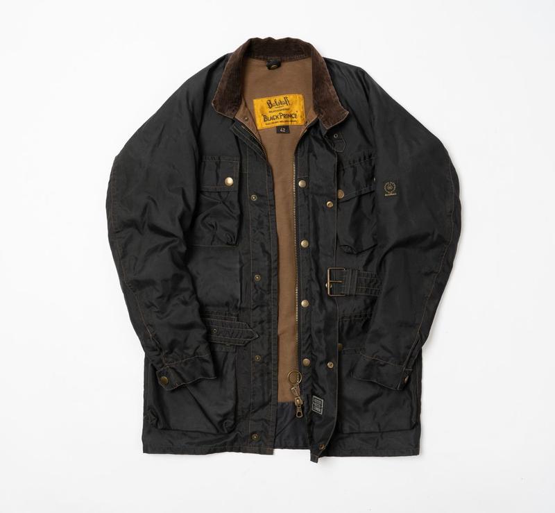 Belstaff black prince waterproof jacket 3800 132288995