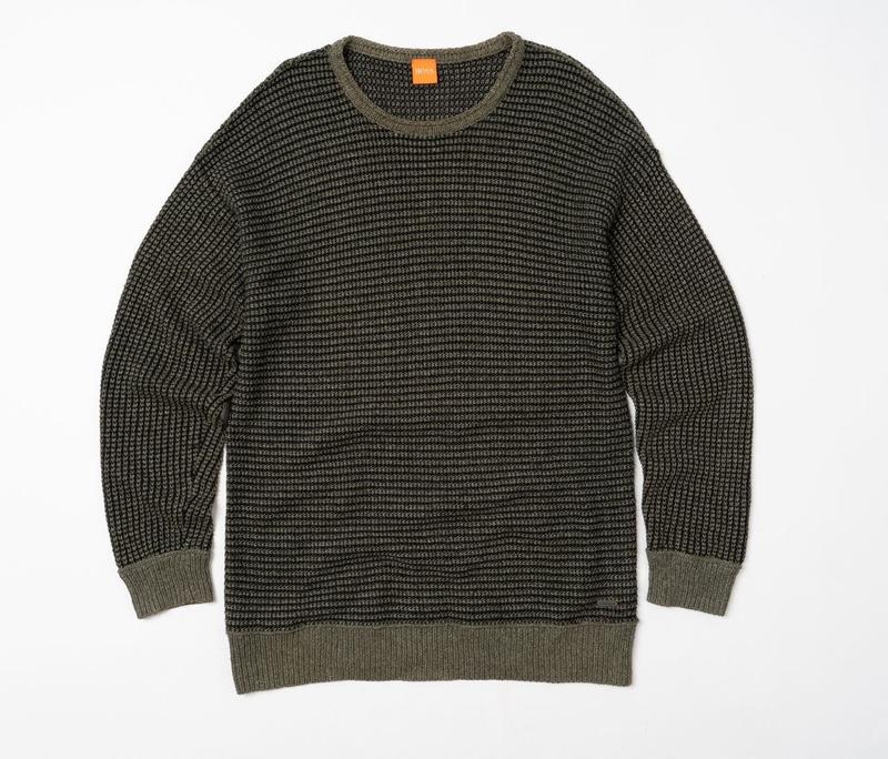 Hugo boss round neck jumper sale