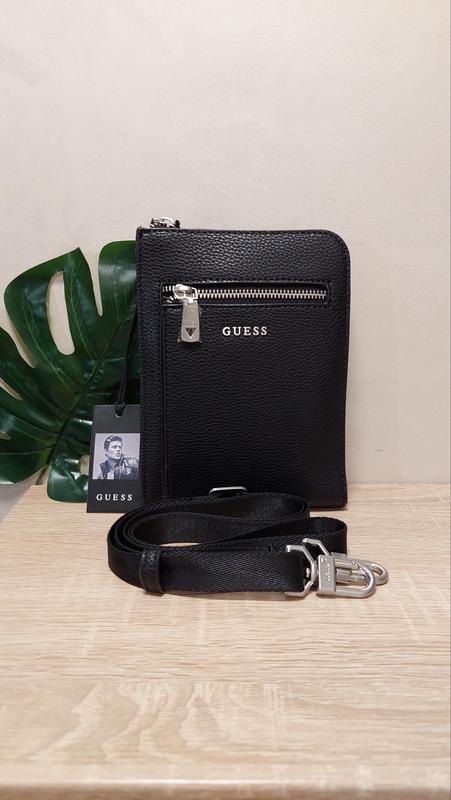 Мужская сумка через плечо guess оригинал — цена 2300 грн в каталоге ...