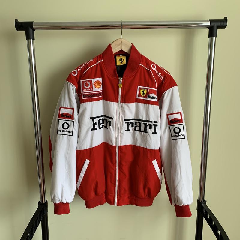 Винтажная гоночная куртка ferrari michael schumacher formula 1