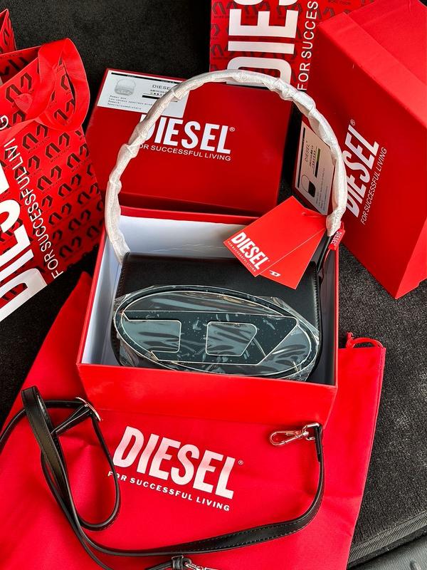 Сумка diesel 1dr iconic shoulder bag black — цена 3800 грн в каталоге ...