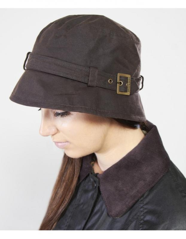 barbour wax bucket hat