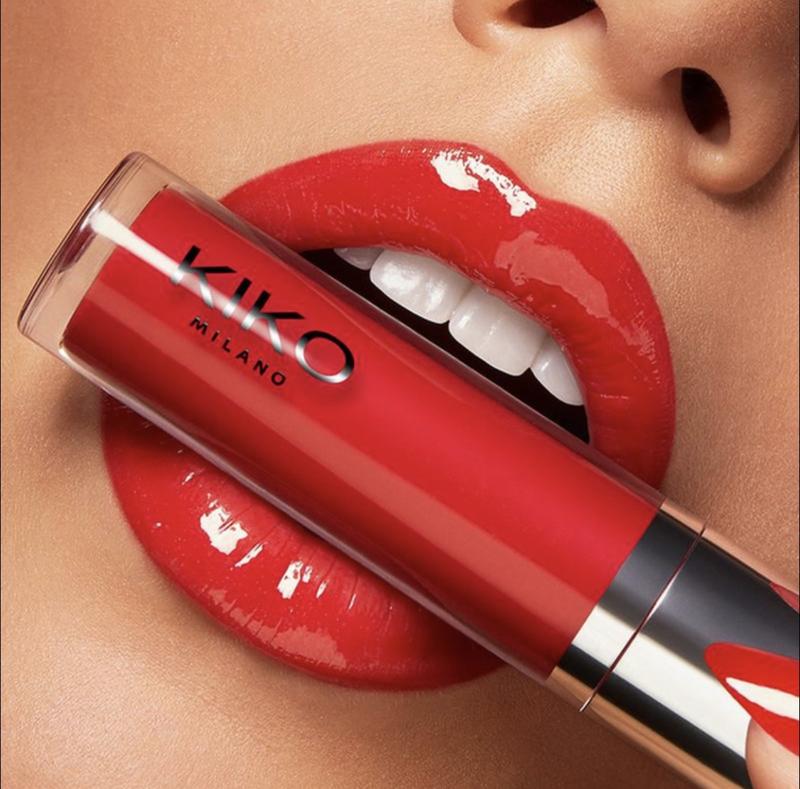 Распродажа!!!стойкая помада блеск классическая красная kiko milano ...