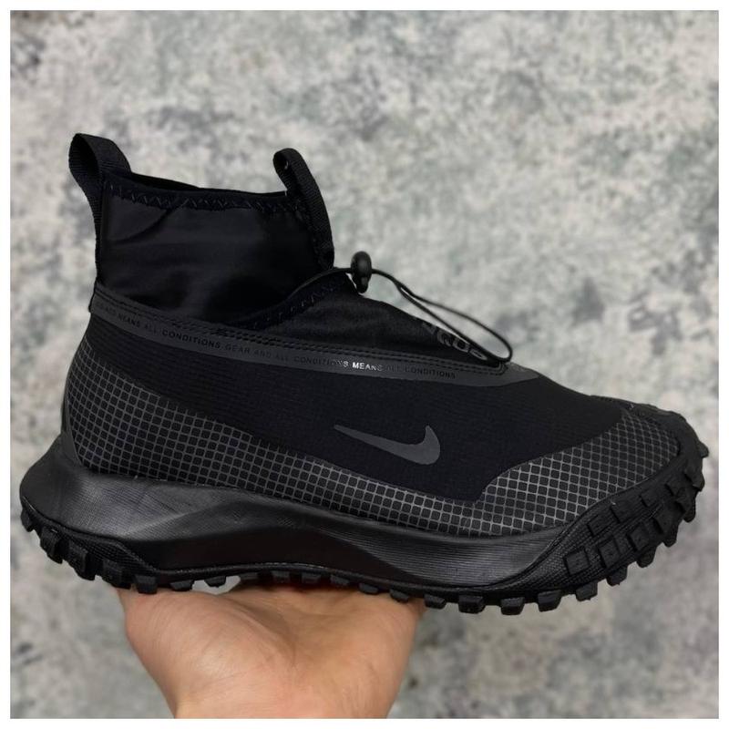 Мужские / женские кроссовки nike acg mountain fly gore-tex black mounth ...