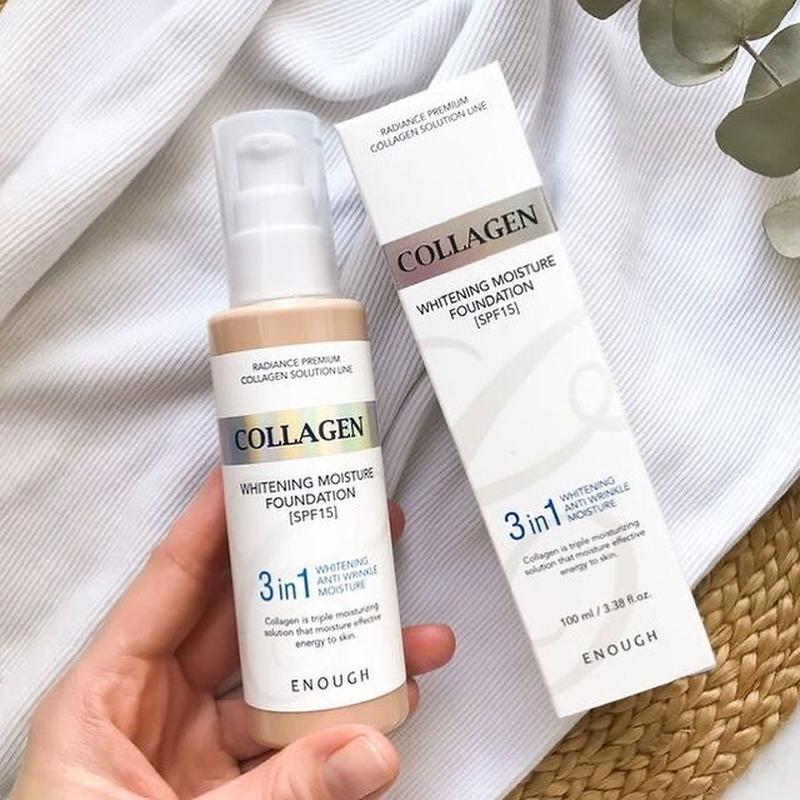 Тональний крем collagen enough 3 в 1, 100 мл — цена 210 грн в каталоге ...