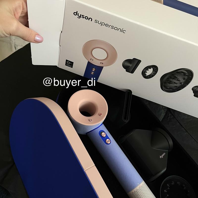 Новинка blue blush dyson supersonic стайлер фен дайсон лонг оригінал ...