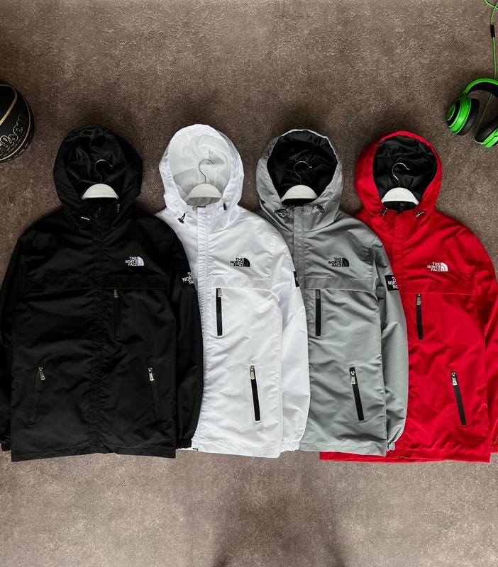 Вітрівка the north face tnf чорна, сіра, біла куртка тнф — ціна 1979 ...