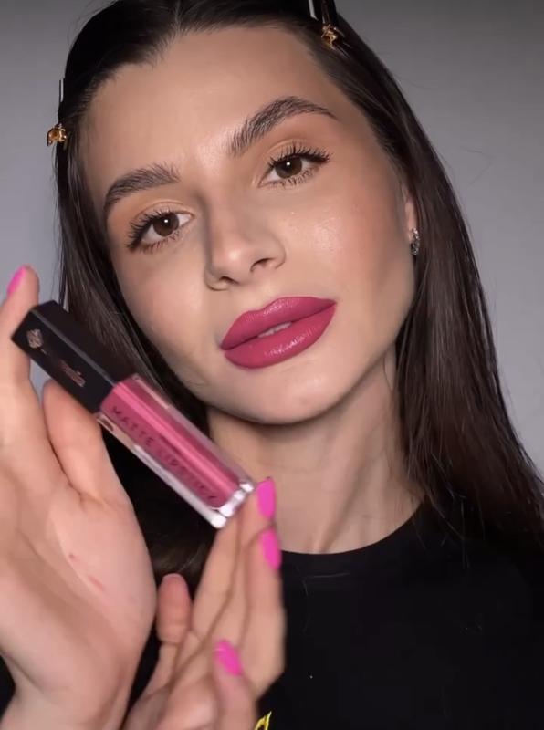 Помада жидкая для губ bogenia velvet matte lipstick bg720 - no11 — цена ...