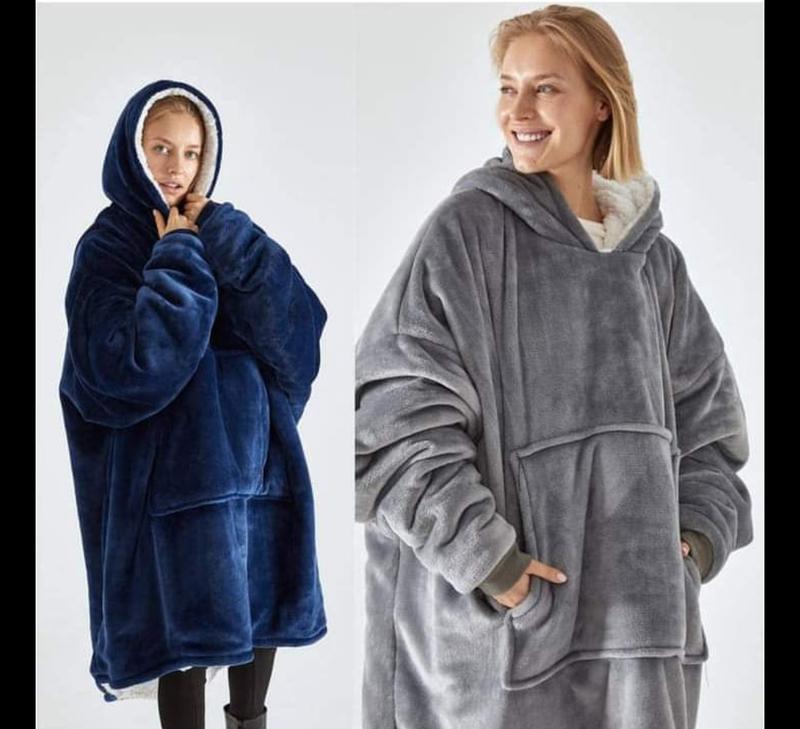 Плед толстовка, пончо с капюшоном, мех — цена 1400 грн в каталоге Пончо ...