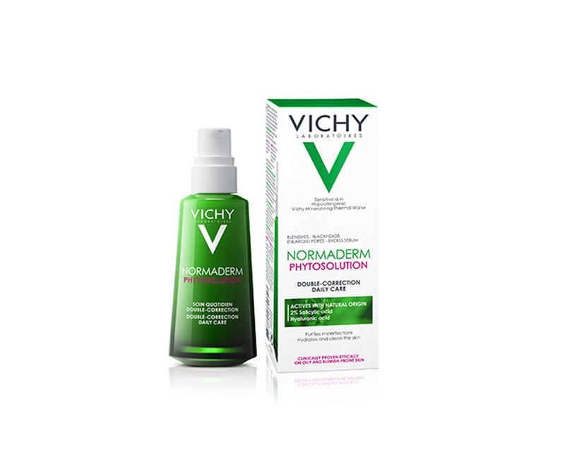 Vichy normaderm phytosolution щоденний флюїд подвійної дії для жирної ...