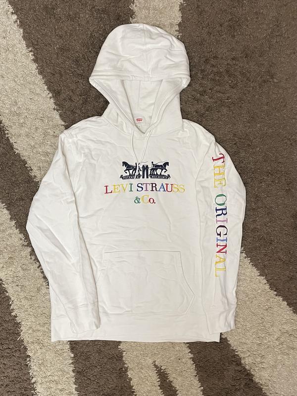 Levis hoodie rainbow hotsell