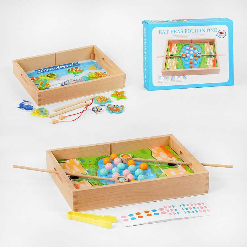 Логічна гра 2в1, магнітна рибалка, сортер, 57642 — ціна 677 грн у ...