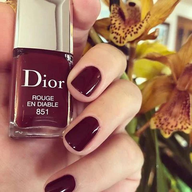 Dior vernis 851 shop rouge en diable