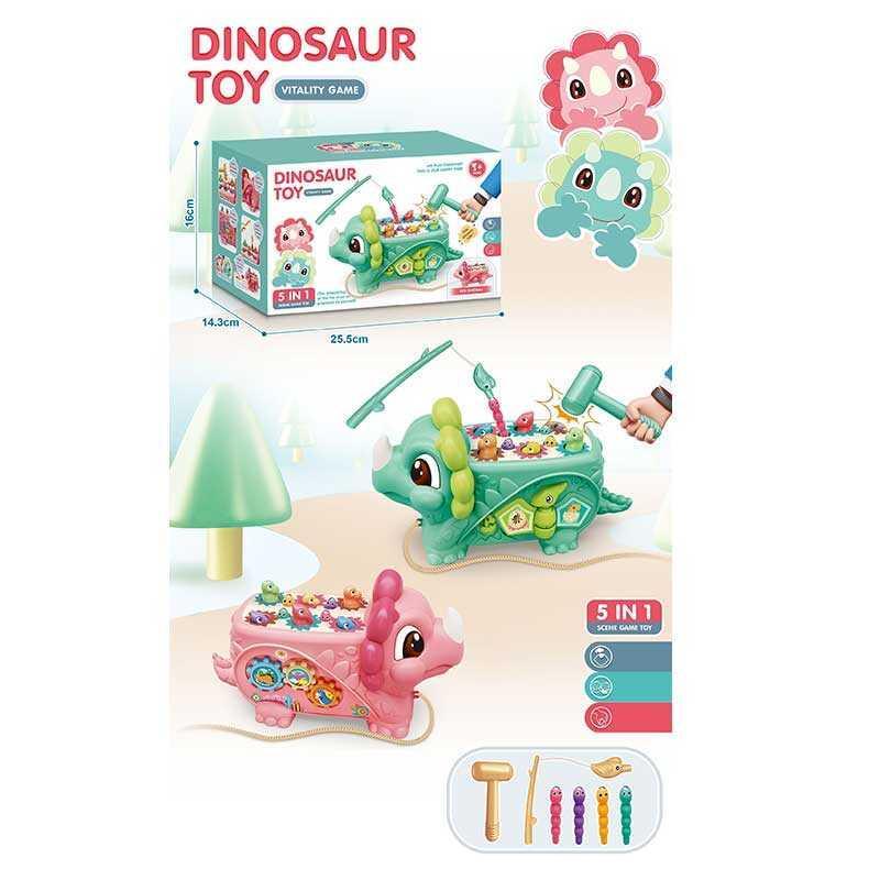 Логическая игра динозавры, магнитная рыбалка, стучалка b 045 — цена 536 ...
