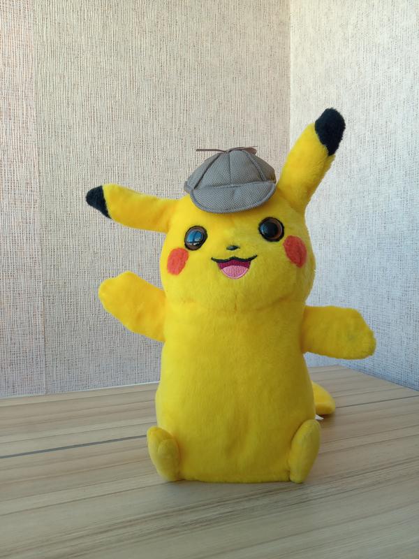pok mon detective pikachu talking plush