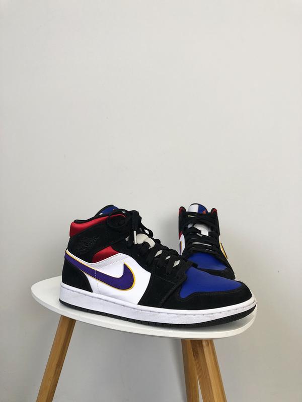 air jordan 1 mid se top 3 lakers