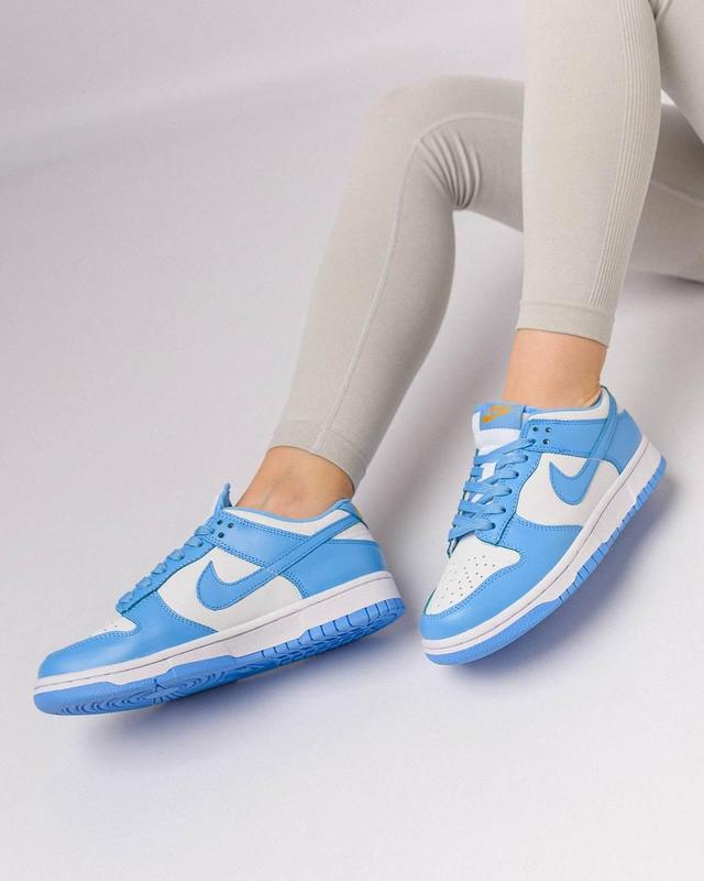 Кроссовки nike sb dunk low кожаные, найк сб данк голубые, найки данки ...