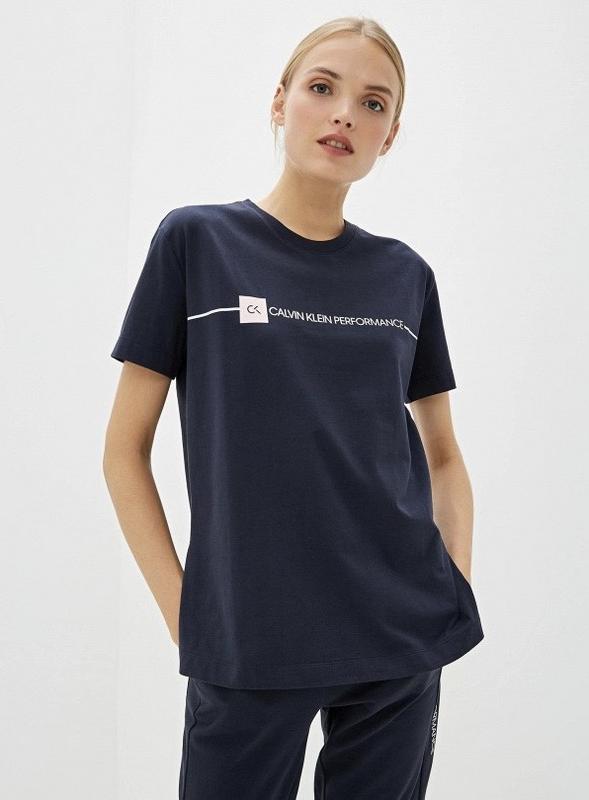 Calvin klein жіноча фірмова футболка оригінал ck — ціна 449 грн у ...