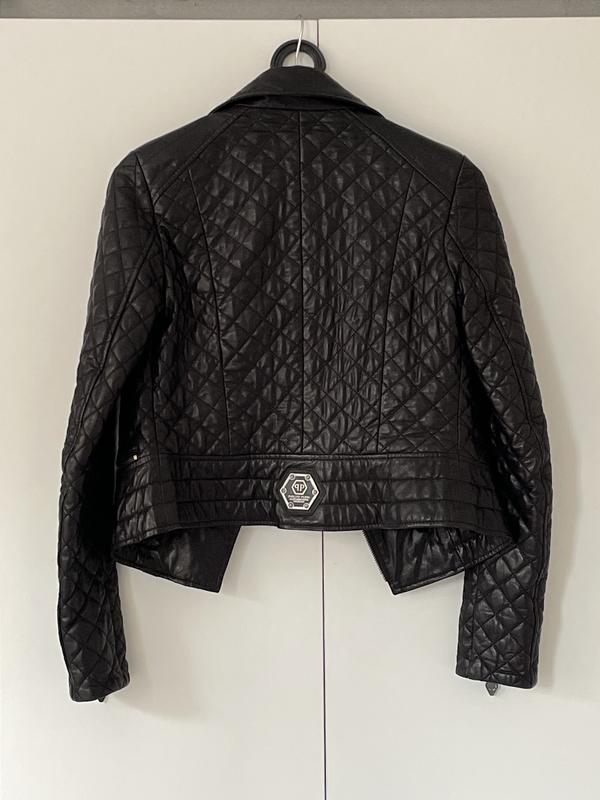 Шкіряна куртка philipp plein — ціна 2300 грн у каталозі Куртки Купити ...