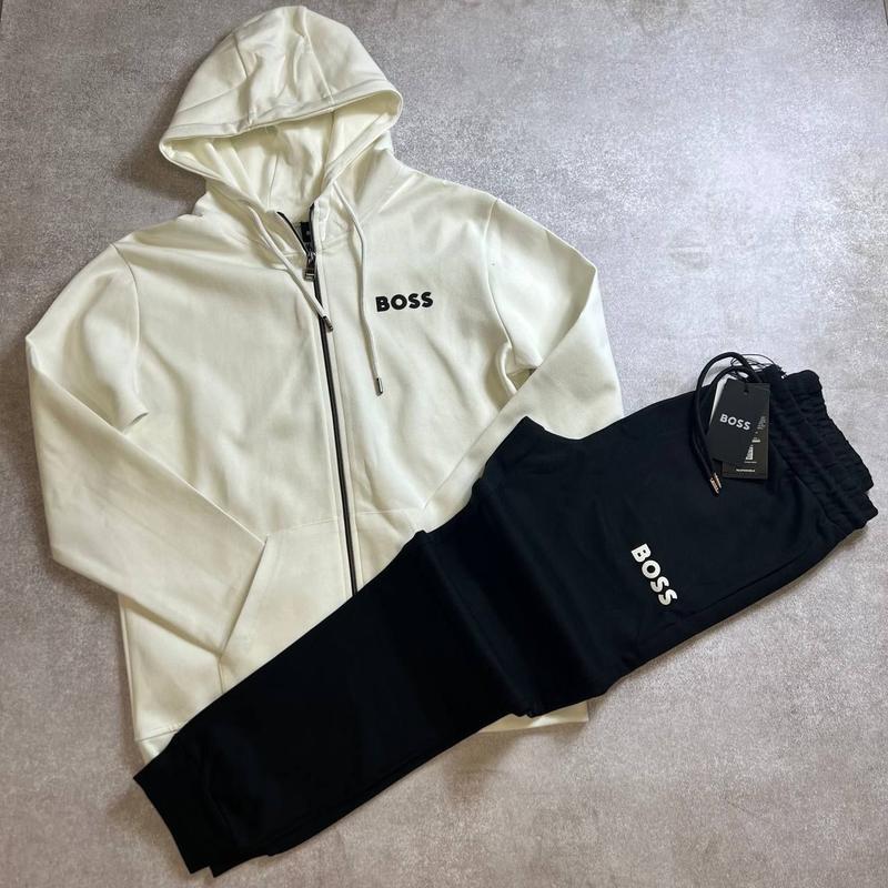 Чоловічий спортивний костюм hugo boss / штани хуго босс + кофта хуго ...