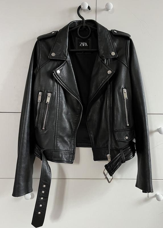 Косуха zara куртка zara натуральная кожа — цена 4300 грн в каталоге ...
