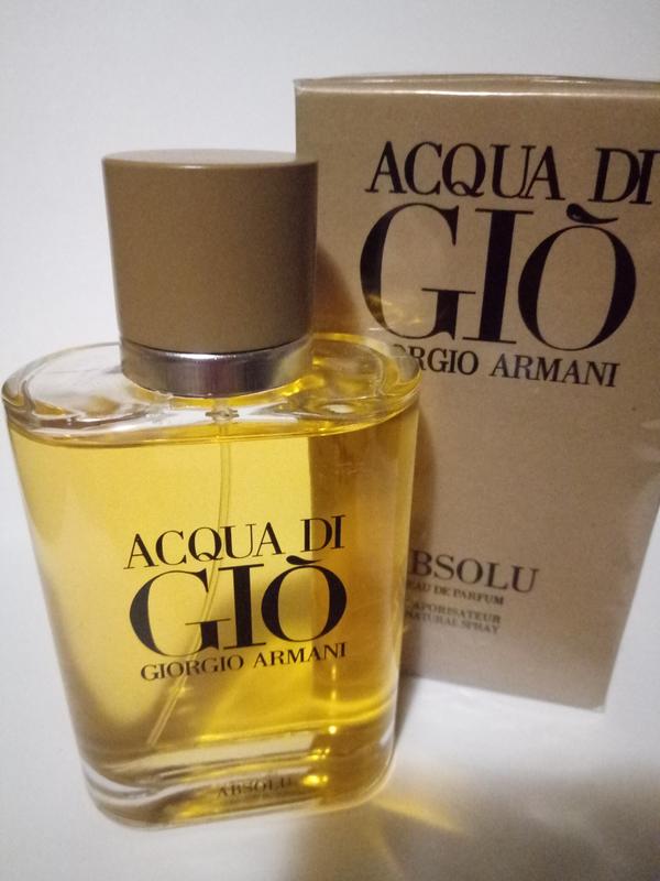 armani acqua di gio absolu cena