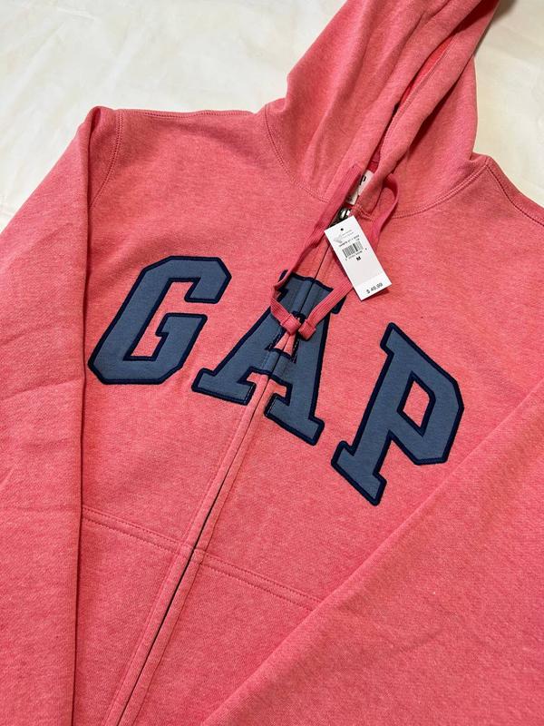 Оригинал | кофта худи gap на флисе со змейкой | размеры в наличии ...