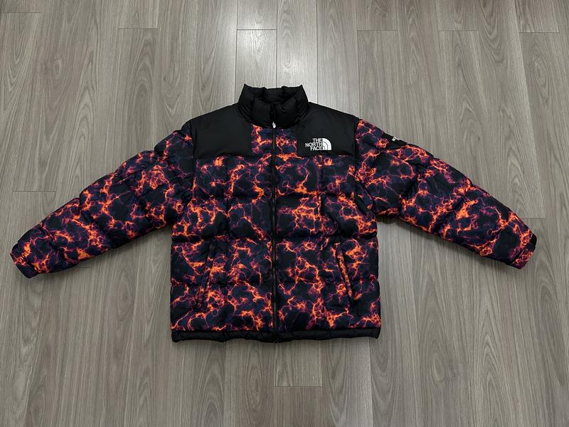 North face 1996 retro nuptse jacket camo on sale