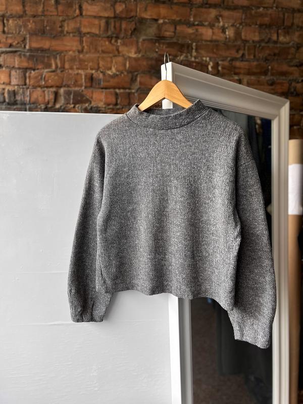 Zara hotsell grey sweatshirt