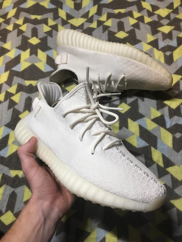 Кроссовки adidas yeezy boost 350 v2 cream/triple white оригинал supreme —  цена 4999 грн в каталоге Кроссовки ✓ Купить мужские вещи по доступной цене  на Шафе | Украина #33189281