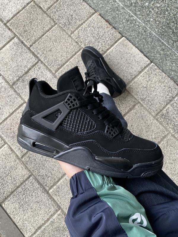 Air Jordan 4 &5 グレー/ブラック スニーカー 3足セット ❄️🖤nike air jordan 4 triple black fur🖤❄️кроссовки мужские