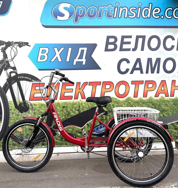 Велосипед ctb st "liman" 3-х. колісний 24 дюйма з корзиною — ціна 13750 ...
