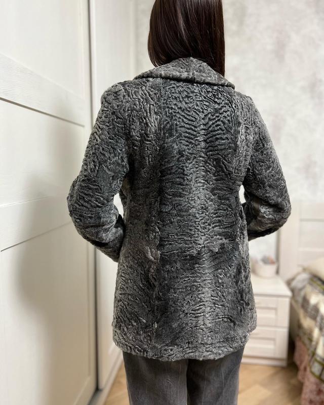 Стильная качественная натуральная шуба из каракуля — цена 6900 грн в ...