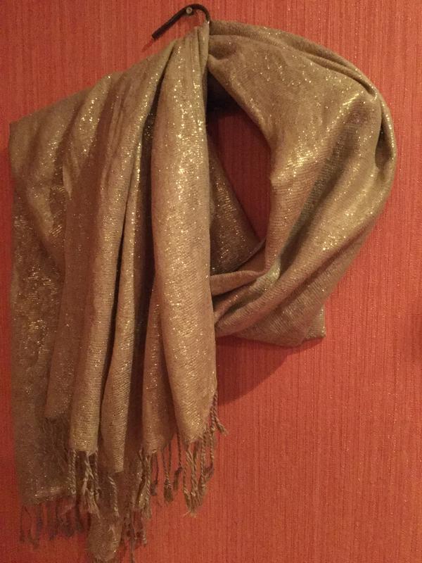 палантин с люрексом