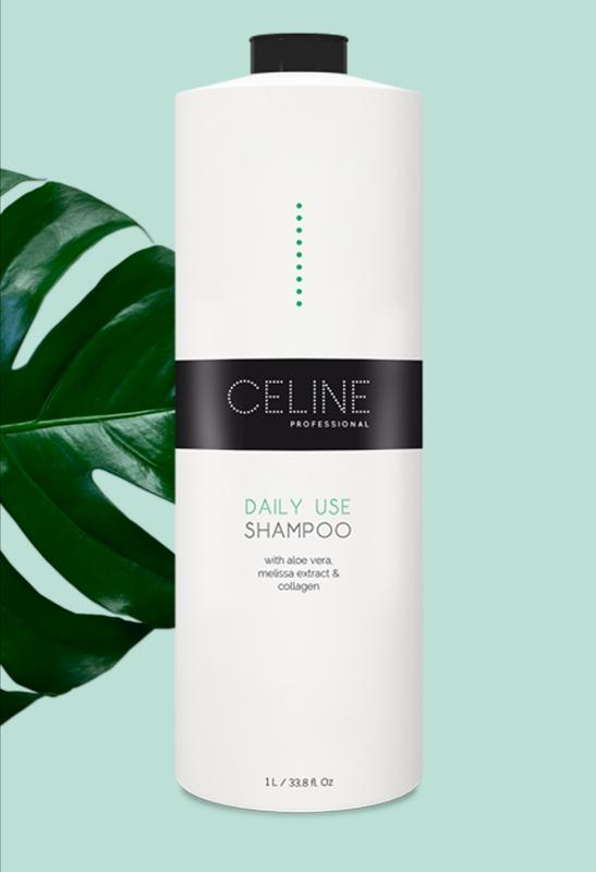Шампунь с кератином celine professional day use shampoo — цена 1495 грн ...