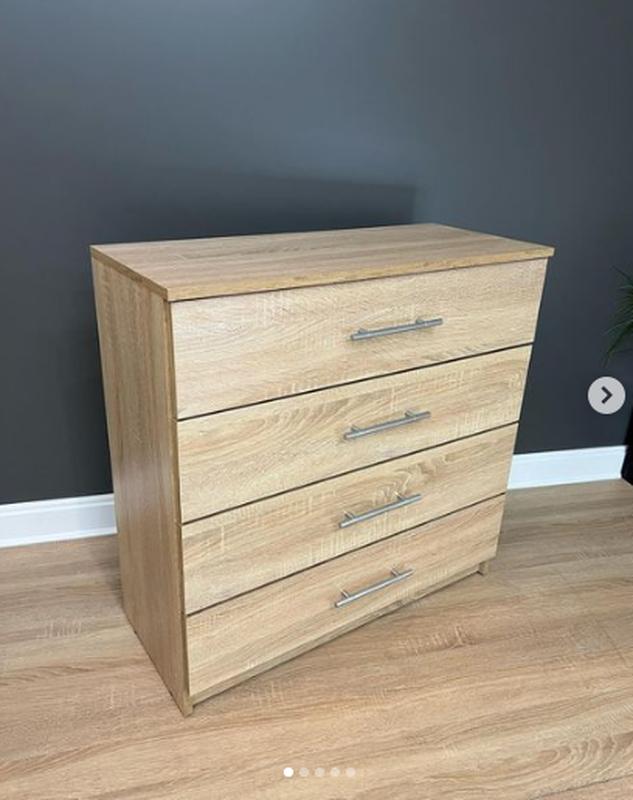 Комод 4 шухляди «дуб сонома світлий» — ціна 2500 грн у каталозі Комоди ...