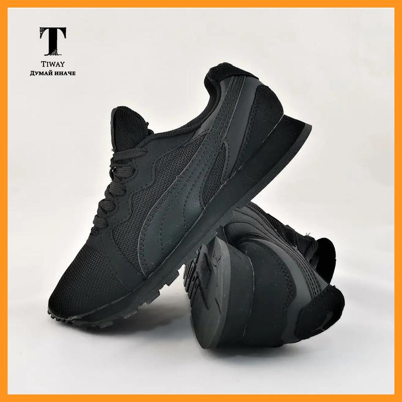 Женские кроссовки puma слипоны чёрные мокасины пума (размеры: 36,37,38 ...