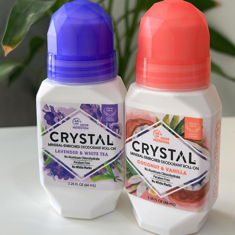Шариковый натуральный дезодорант антиперспирант crystal без алюминия и ...