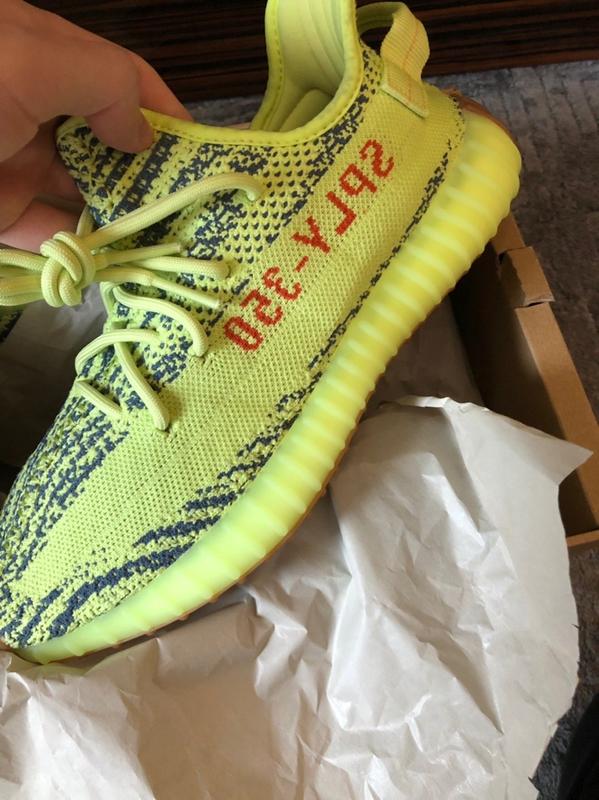 yeezy boost semi frozen yellow