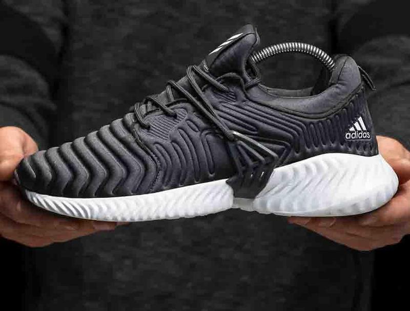 Adidas alpha hotsell bounce grey