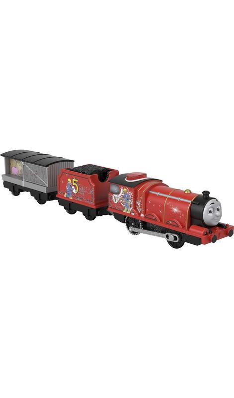 Thomas & friends trackmaster motorized james джеймс говорящий паровозик ...