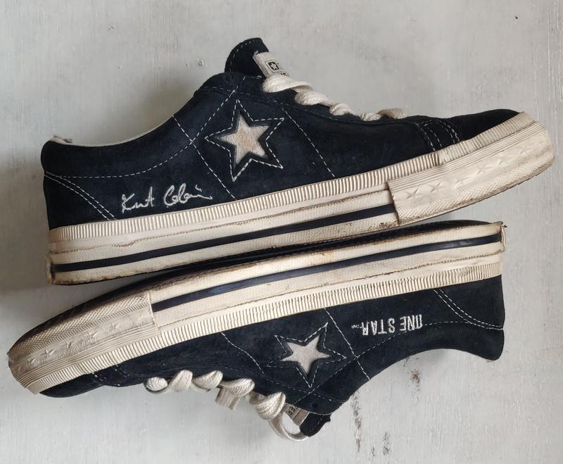 converse one star x kurt cobain