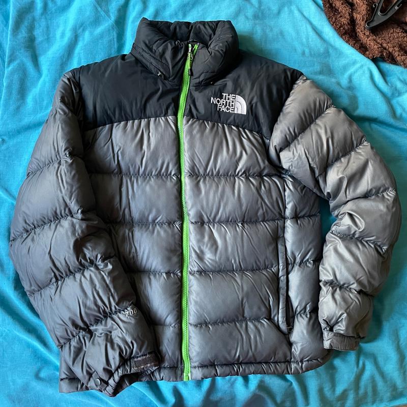North face silver puffer jacket sale
