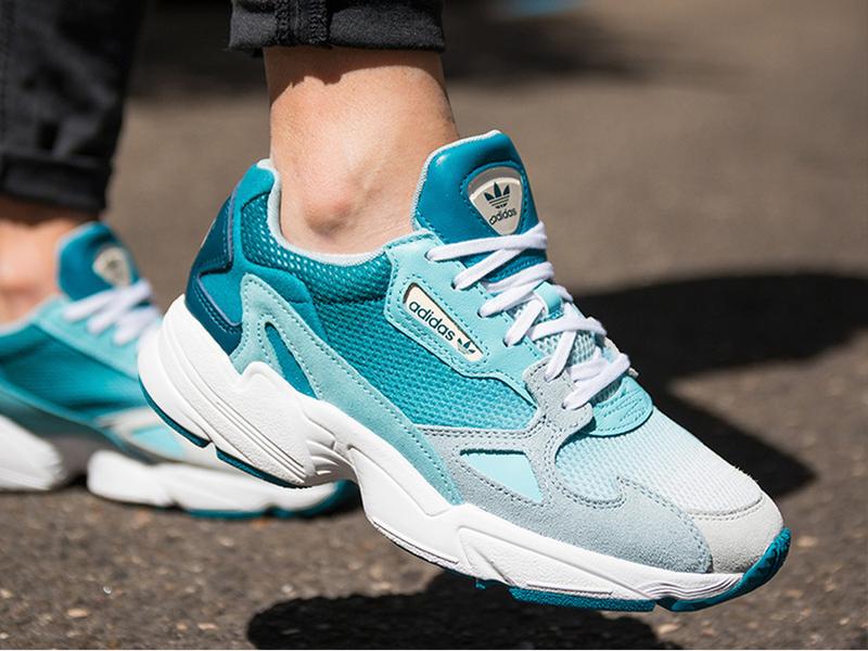 adidas falcon teal