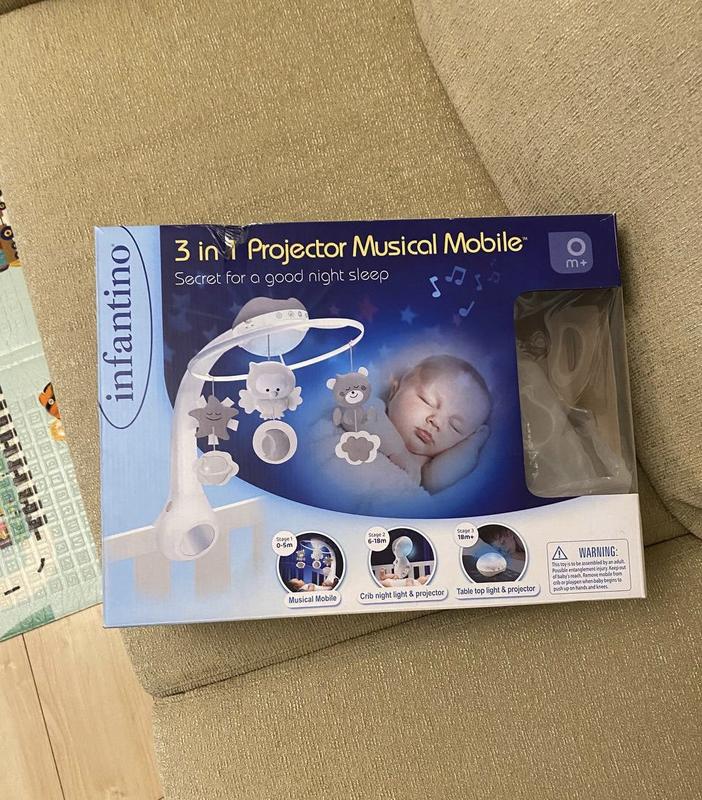 Музичний мобіль infantino 3 в 1 з проєктором — ціна 1000 грн у каталозі ...